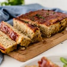 Ten minutes before done, sprinkle reserved cheese over and finish meatloaf is best cooked at 350 or 375 versus 400. Chicken Meatloaf Low Fat Low Carb Clean Eating Kitchen