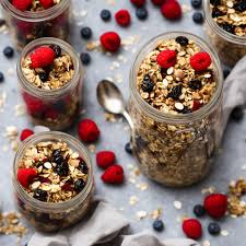 homemade muesli with oats dates