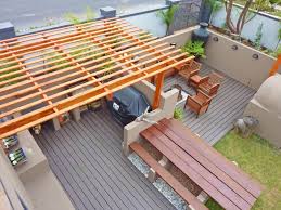 Composite Wood Deck Bamboo Building