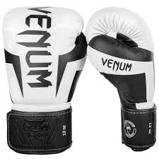 venum elite white camo boxing gloves