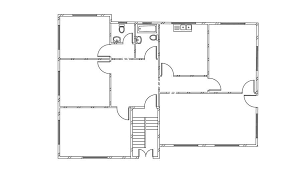 17x12 Meter 4 Bhk House Plan Dwg File