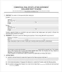 18 Simple Commercial Lease Agreement Templates Word Pdf
