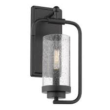 black seeded glass wall sconces