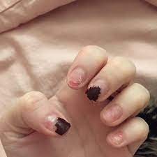 acrylic nails on insram