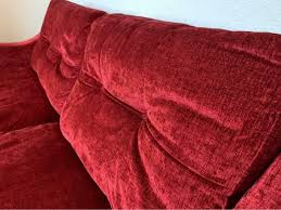 dfs res burgundy sofa in bradford
