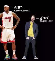 This can be tough on young players with parents who are below six feet in height since how tall you are is largely dependent on genetics. How Did Lebron James Grow So Tall Quora