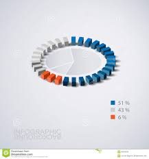 Abstract Pie Chart Graphic Design Template For Your Business