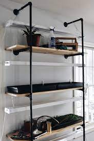17 best diy pipe shelves for budget