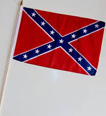 confederate stick flag 12 x18