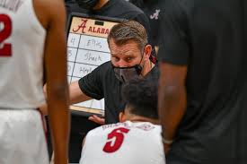 Alabama head coach ray perkins explains techniques to his quarterbacks on the first day of spring practice in tuscaloosa, ala., march 23, 1983. Bamainsider Alabama Basketball S Nate Oats Issues Public Apology To Duke S Coach K