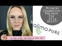 alima pure review demo oily skin