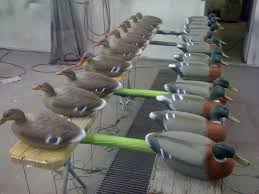 Painting The Old Herters Decoys Duck Decoys Mallard Hunting
