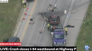 The wisconsin state patrol said it expects the closure to last more than two hours. 1 Dead 1 Injured In Serious I 94 Crash In Waukesha County