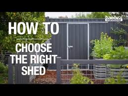 How To Choose The Right Garden Shed