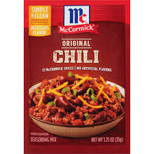 mccormick chili seasoning mix gravy