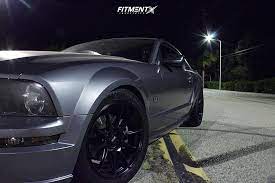 2006 ford mustang gt with 18x8 75 r