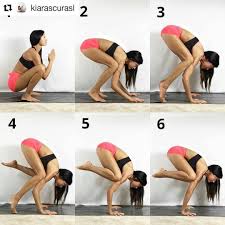 It breaks bakasana down into preparatory stages that can be beneficial when practiced in isolation, or as part of a. Bakasana To Kakasana Crane Pose To Crow Pose On Yogaalignment Inversionpractice With Kiarascurasl Sharing How To Joga Gymnastik