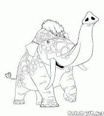 So you get to combine disney and crayons and make a masterpiece of your own. Coloring Page Girelephant