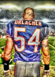 Brian Urlacher Of The Chicago Bears