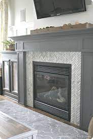 Fireplace With Stunning Tiled Surround
