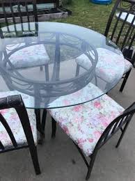 Outdoor Table Chairs Set Furniture