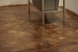 how to acid stain concrete floors the