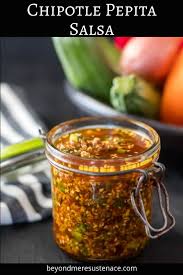 Pepitas, or pumpkin seeds, are a nutritious snack food with many uses. Chipotle Pepita Salsa Recipe Beyond Mere Sustenance