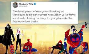 This incarnation is the film's most direct adaptation of a villain, drawing inspiration from the ultimate version of the character introduced in 2011 in ultimate comics. Spiderman Into The Spider Verse 2 Producer Chris Miller Teases Ground Breaking Art Techniques For The Sequel Entertainment