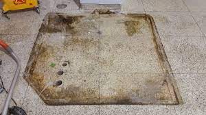 can terrazzo floor damage be repaired