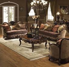 victoria 5 pc living room set antique