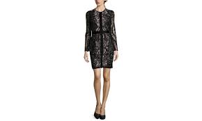 Alexia Admor Long Sleeve Fitted Print Dress