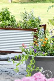 Planting Herbs In Raised Beds Stonegable