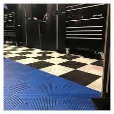 jet black polypropylene tile flooring