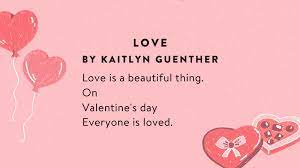 valentine s day poems for kids of all