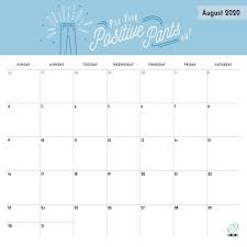 2020 Printable Calendars 9 Free Printable Calendar Designs