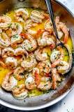 What goes well with shrimp scampi?