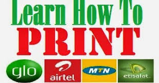 recharge card printing and s