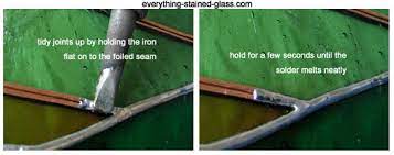 Stained Glass Soldering How To Solder