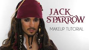 jack sparrow halloween makeup tutorial