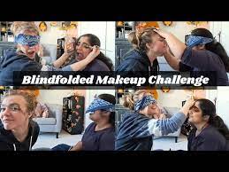 blindfolded makeup challenge feat