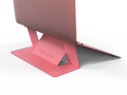 For more information or to buy: Moft Laptop Stand Pink