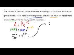 Applying The Continuous Exponential