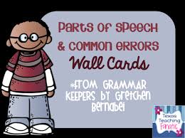 Grammar Keepers Wall Cards Education Grammar Rules