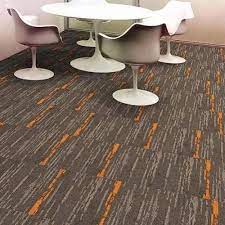 nylon brown floor carpet tile for