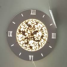 Led Round Og Wall Clock 6 W At Rs