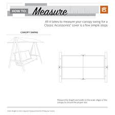 Cover Patio Canopy Swing Grey