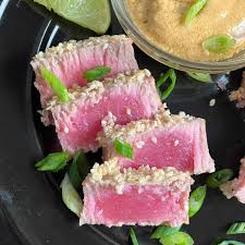 fresh ahi tuna steaks air fryer recipe