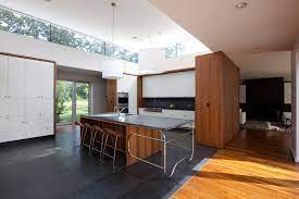 75 slate floor kitchen with soapstone