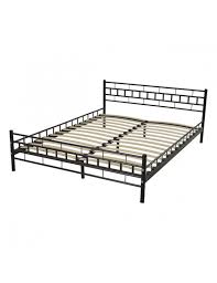 wooden bed slat and metal iron stand