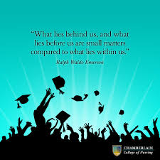 19 Best Inspirational Graduation Quotes - Chamberlain Nursing Blog via Relatably.com